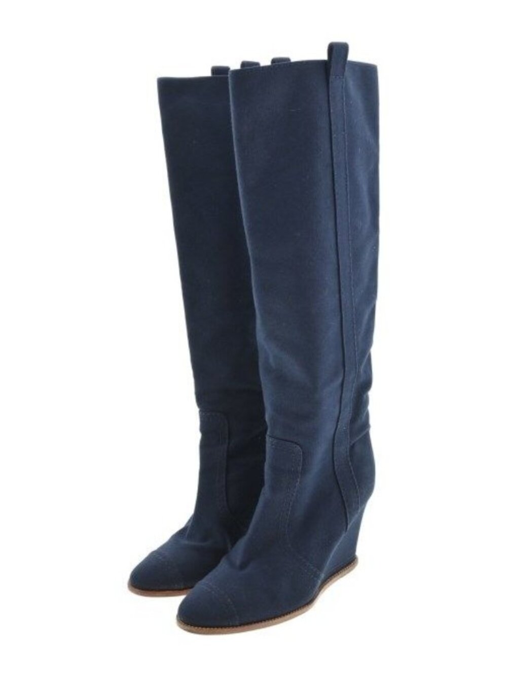 Chanel Boots Navy